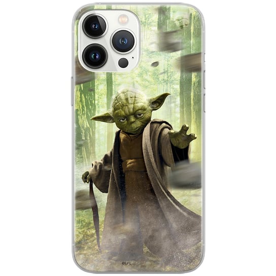 Etui Star Wars dedykowane do Samsung J6 PLUS, wzór: Yoda 002 Etui całkowicie zadrukowane, oryginalne i oficjalnie licencjonowane Star Wars gwiezdne wojny