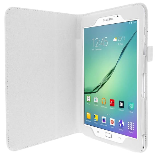 Etui stojące z klapką do Samsung Galaxy Tab S2 8 Ultra-cienkie etui ochronne - białe Avizar
