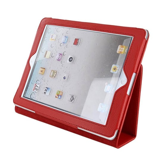 Etui stojak (dwa ustawienia) 4WORLD na Apple iPad 2 czerwony 4world