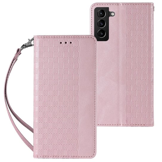 Etui Strap Braders Case do Samsung Galaxy S22 różowy Braders