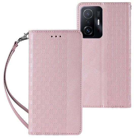 Etui Strap Braders Case do Xiaomi Redmi Note 11 różowy Braders