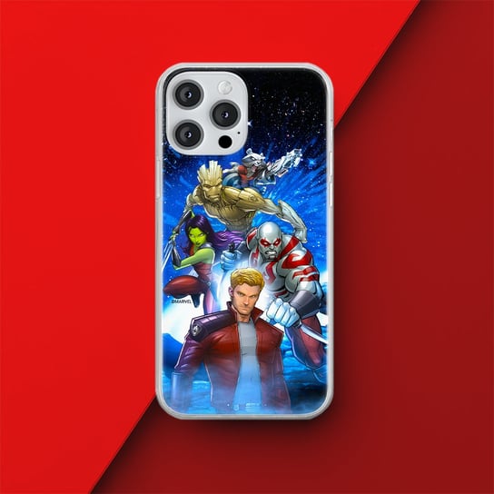 Etui Strażnicy Galaktyki 011 Marvel Nadruk pełny Niebieski Producent: Samsung, Model: A01 Samsung Electronics