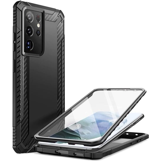 Etui Supcase Clayco Xenon do Samsung Galaxy S21 Ultra Black Supcase