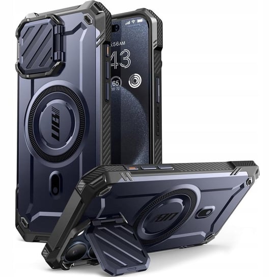 Etui Supcase UB Mag XT z MagSafe do iPhone 15 Pro Max, granatowe Supcase