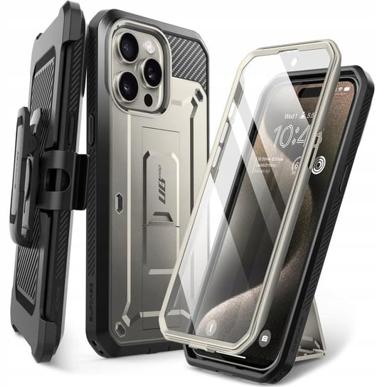 Etui Supcase UB Pro SP do iPhone 15 Pro, beżowe Supcase