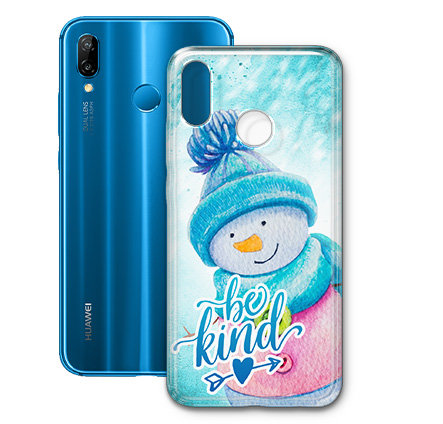 Etui świąteczne do HUAWEI P20 LITE obudowa plecki wzory święta christmas MARTECH