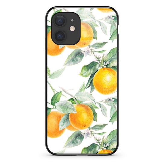 Etui szklane Apple iPhone 12 Pomarańcze PieceofCase