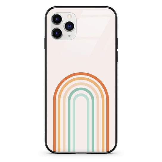 Etui szklane Apple iPhone 14 Pro MAX Tęcza boho 2 PieceofCase