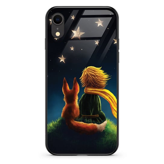 Etui szklane Apple iPhone XS Mały książe i lisek PieceofCase