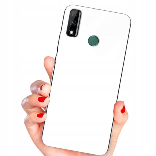 ETUI SZKLANE BIAŁY do HUAWEI Y8S WHITE GLASS CASE Funnycase