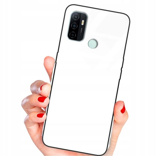 ETUI SZKLANE BIAŁY do OPPO A33 WHITE GLASS CASE Funnycase