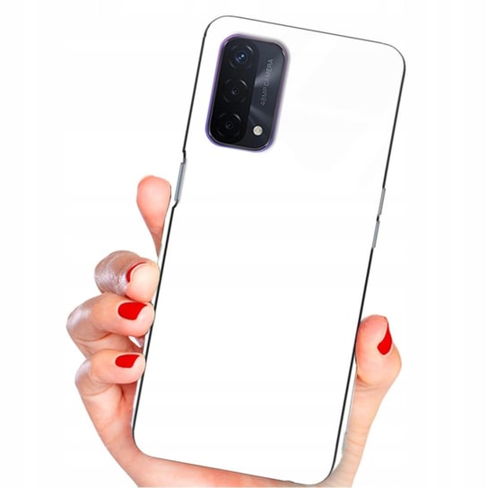 ETUI SZKLANE BIAŁY do OPPO A93 5G WHITE GLASS CASE Funnycase