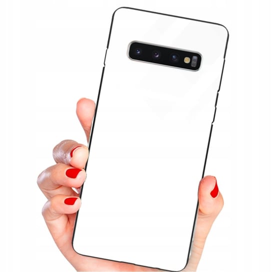 ETUI SZKLANE BIAŁY do SAMSUNG S10 WHITE GLASS CASE Funnycase