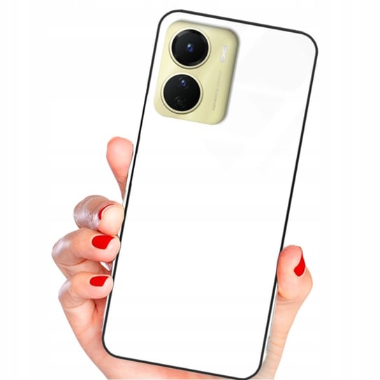 ETUI SZKLANE BIAŁY do VIVO Y16 WHITE GLASS CASE Funnycase