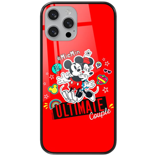 Etui szklane do Apple IPHONE 11 PRO Disney: Mickey i Minnie 012 oryginalne i oficjalnie licencjonowane Disney