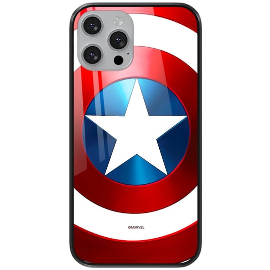 Etui szklane do Apple IPHONE 12 / 12 PRO Marvel: Kapitan Ameryka 026 oryginalne i oficjalnie licencjonowane Marvel