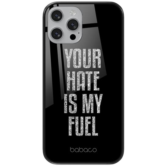 Etui szklane do Apple IPHONE 6/6S Babaco: My fuel 002 oryginalne i oficjalnie licencjonowane Babaco
