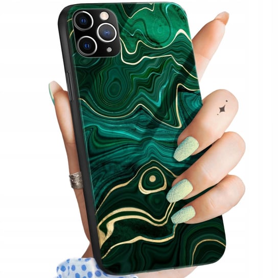 Etui Szklane Do Iphone 11 Pro Max Wzory Minerały Kamienie Kryształy +Szkło Hello Case