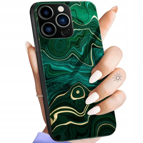 Etui Szklane Do Iphone 13 Pro Wzory Minerały Kamienie Kryształy Case +Szkło Hello Case