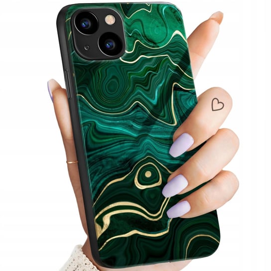 Etui Szklane Do Iphone 13 Wzory Minerały Kamienie Kryształy Glass +Szkło Hello Case