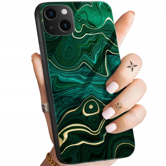 Etui Szklane Do Iphone 14 Plus Wzory Minerały Kamienie Kryształy +Szkło Hello Case