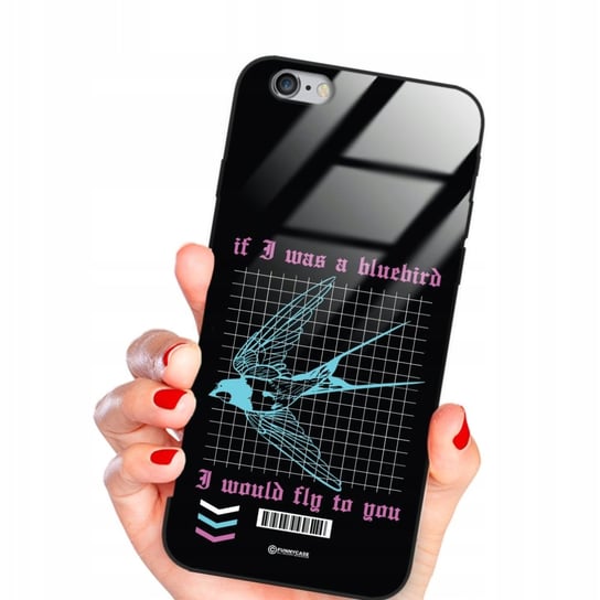 Etui SZKLANE do IPHONE 6 RETRO Discorder ELEGANCKIE Klasyczne R����ne Wzory Funnycase