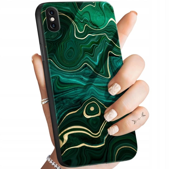 Etui Szklane Do Iphone Xs Max Wzory Minerały Kamienie Kryształy Case +Szkło Hello Case