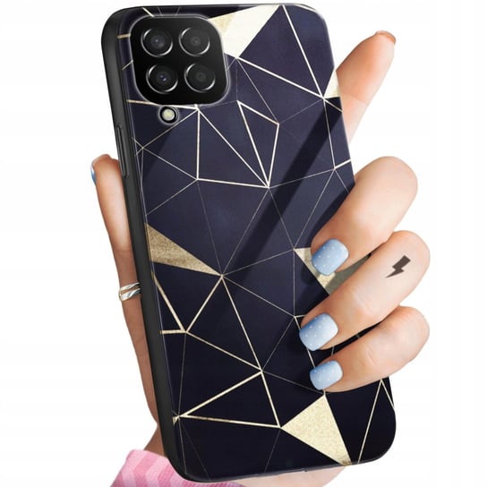 Etui Szklane Do Samsung Galaxy M33 5G Wzory Geometryczne Figury Case +Szkło Hello Case