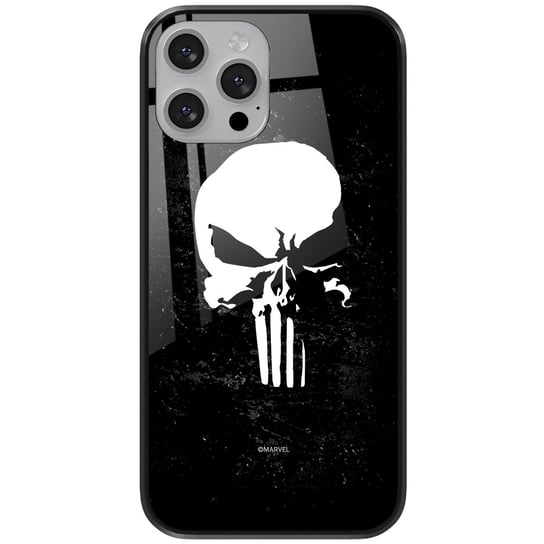 Etui szklane do SAMSUNG S21 ULTRA Marvel: Punisher 002 oryginalne i oficjalnie licencjonowane Marvel