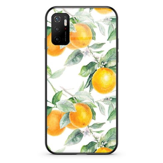 Etui szklane OPPO A54S Pomarańcze PieceofCase