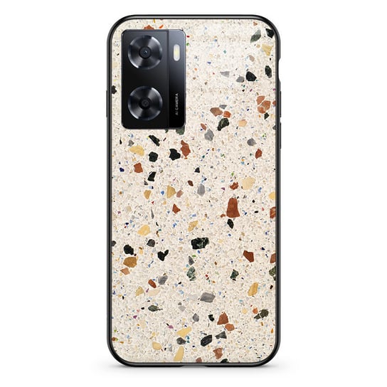 Etui szklane OPPO A57s 4G Terrazzo PieceofCase