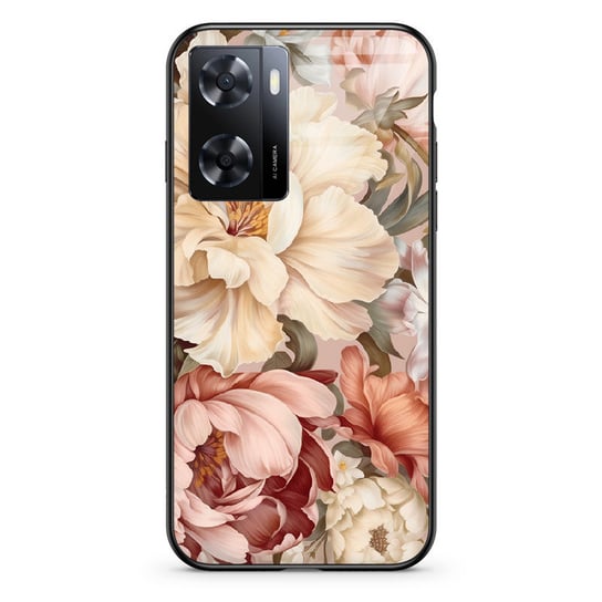 Etui szklane OPPO Oppo A57 4G Bukiet kwiatów PieceofCase