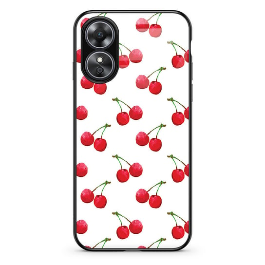 Etui szklane OPPO Oppo A78 4G Wiśnie 2 PieceofCase