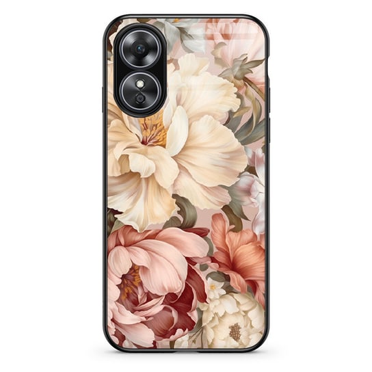 Etui szklane OPPO Oppo A78 5G Bukiet kwiatów PieceofCase