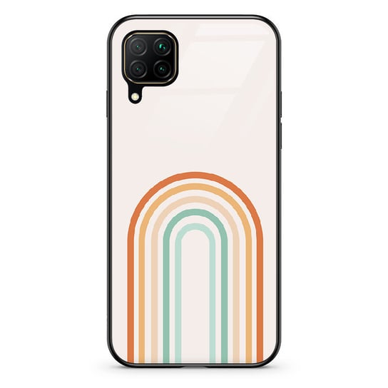 Etui szklane Samsung Galaxy A22 4G Tęcza boho 2 PieceofCase