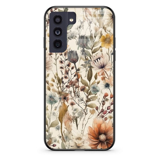 Etui szklane Samsung Galaxy S21 5G Łąka beż PieceofCase
