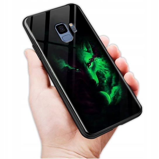 Etui Szklane Wilk Do Samsung Galaxy S9 Case STALMAN