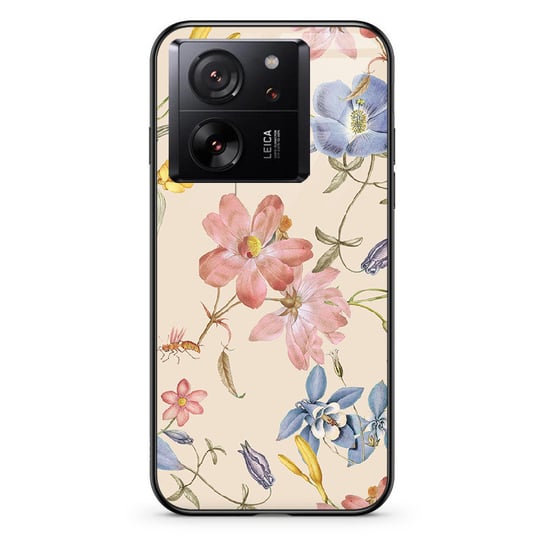 Etui szklane Xiaomi 13T PRO Kolorowe kwiaty II PieceofCase