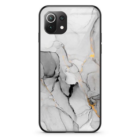 Etui szklane Xiaomi Redmi A2 Szary marmur PieceofCase