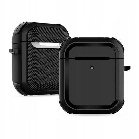 Etui Tech-Protect Rough Apple Airpods Black TECH-PROTECT
