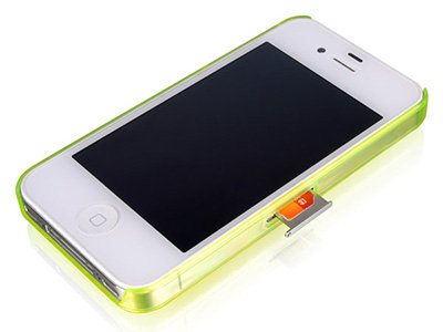 Etui THERMALTAKE Luxa2 Icicle na Apple iPhone 4/4S żółte Thermaltake