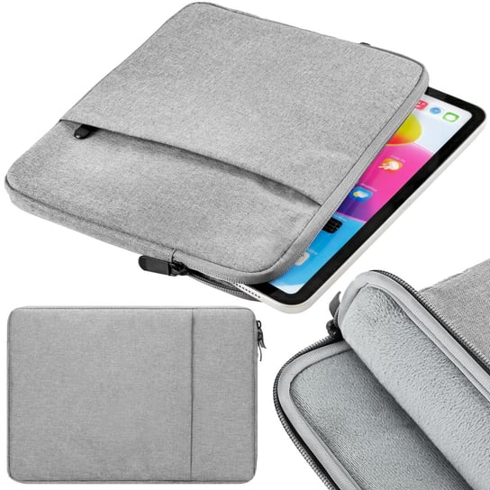 Etui torba case uniwersalny do tabletów Apple Samsung Lenovo Xiaomi Huawei Asus | szary Armor Case