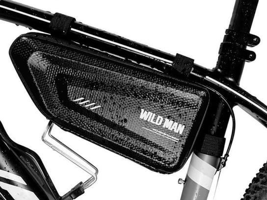 Etui torba sakwa na rower uchwyt rowerowy Wildman Bag E4 1.5l Czarny WildMan