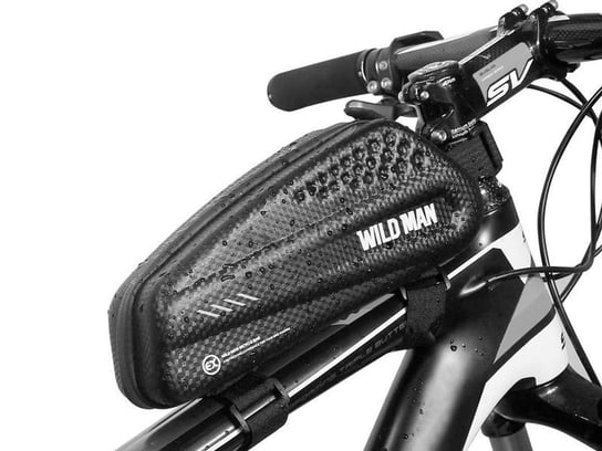 Etui torba sakwa na rower uchwyt rowerowy Wildman Bag EX 1l Czarny WildMan