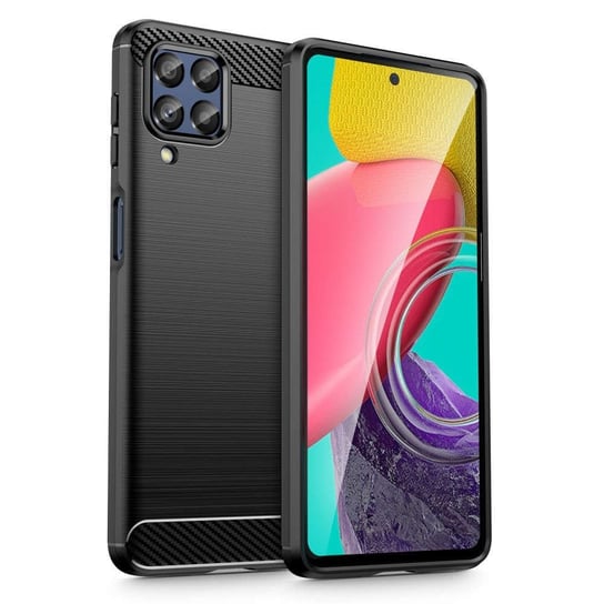 Etui TpuCarbon do Samsung Galaxy M53 5G Black 4kom.pl