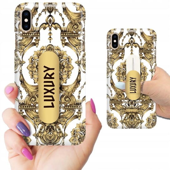 ETUI+UCHWYT do iPHONE XS MAX Young Kolorowe Wzory Funnycase