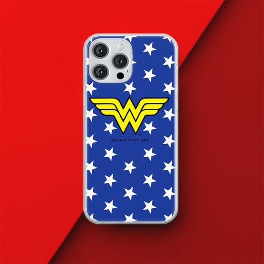 Etui Wonder Woman 006 DC Nadruk pełny Niebieski Producent: Samsung, Model: A14 4G/5G Samsung Electronics