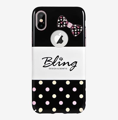 Etui X-Fitted Crystal Bling Secret Iphone X Dot P8Zsd Inna marka