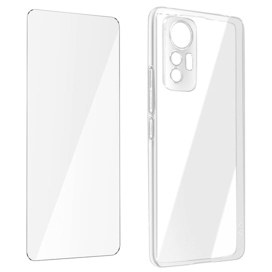 Etui Xiaomi 12 Lite Żel silikonowy Elastyczne zabezpieczenie ekranu ze szkła hartowanego 9H Avizar