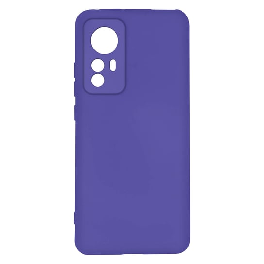 Etui Xiaomi 12T / 12T Pro Półsztywne, miękkie w dotyku, cienkie fioletowe Avizar